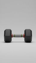 Charcoal Core dumbbell, Matte Grip