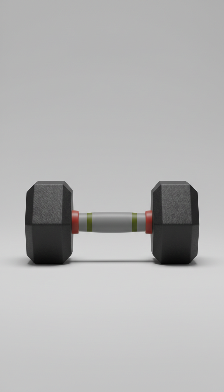 Charcoal Core dumbbell, Matte Grip